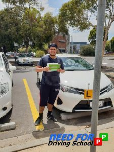 Congrats to Faaris on his Driving Test!