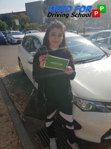 Nadine Passes the Driving Test