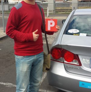 Bader Passes the Driving Test