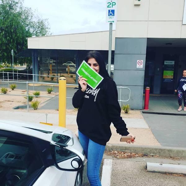 Christine- Need-for-ps-driving-school Passes The Driving Test