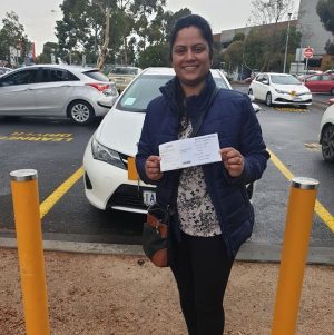 Shiala Passed Her Driving Licence Test