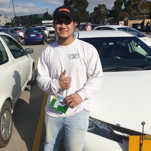 Tim Did Really Well on His Driving Test