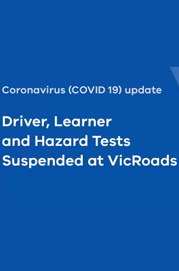 VicRoads Drive Test Rescheduled