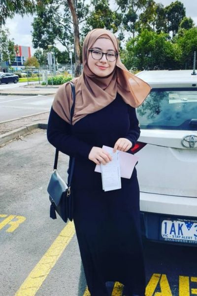 Jude passed her driving test 1st go at Broadmeadows vicroads